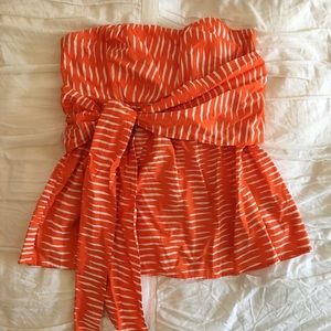 We Love Vera Strapless Top 🍊